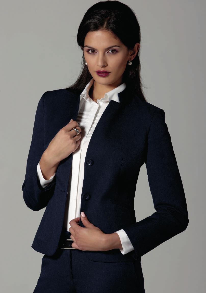 60113 Navy Short Jacket with Reverse Lapel 10112 Navy Hipster Fit Pant Sizes Jacket: 4-26, Pant: