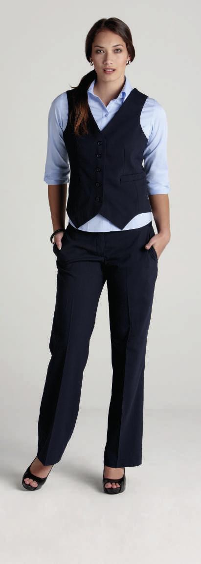 Peaked Vest with Knitted Back 14012 Navy Hipster Fit Pant Sizes Vest: