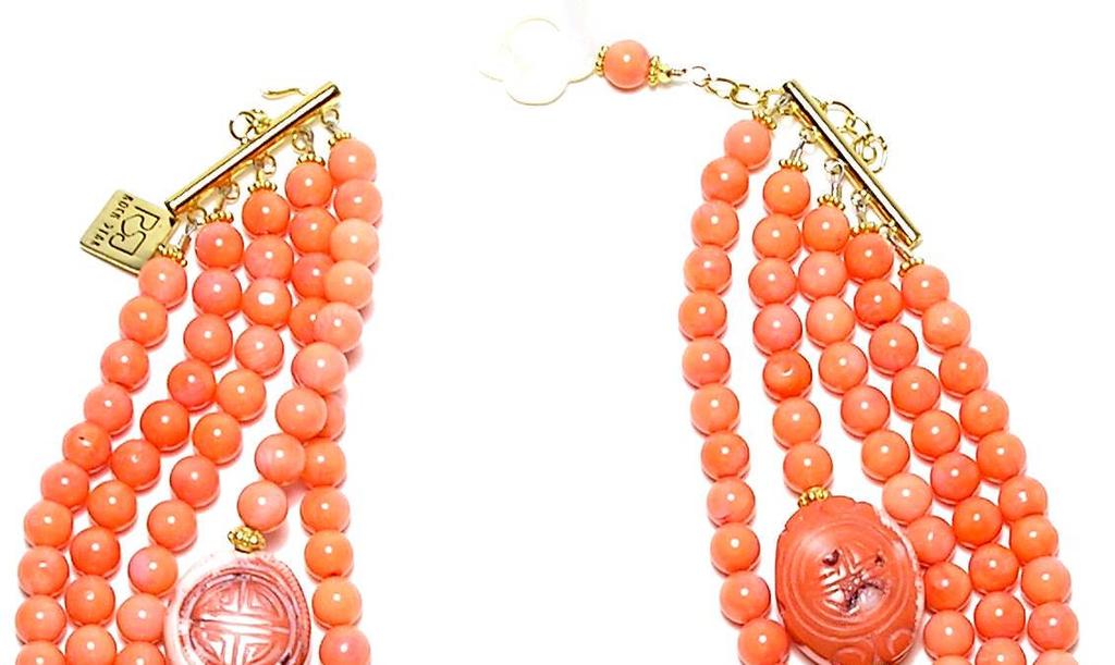 Coral necklace, 5