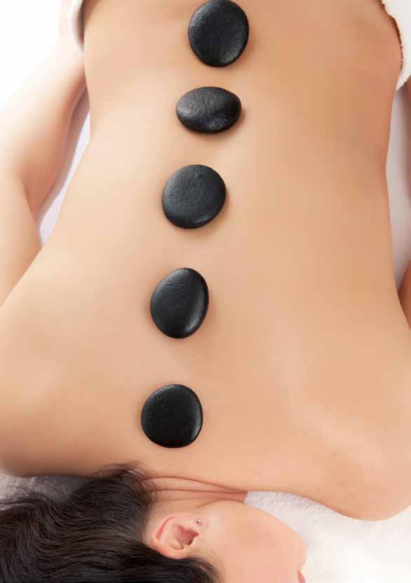 60 minutes $150 90 minutes $200 HOT STONE MASSAGE Warm stones reach deeper into tight muscles to relieve stress and tension.