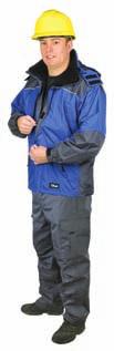 for comfort Adjustable hood that folds into fleece-lined collar CARGO PANTS Full two-way covered side zippers on pants Adjustable waist and zip fly access Colour: Black CARGO PANTS Model Mfg.