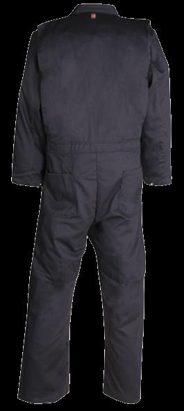 FLASHTRAP VENTED COVERALL AVAILABLE IN 3 COLORS & 1 FABRIC MADE IN CANADA / 2 SNAP FRONT