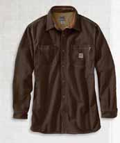 HRC 3 34 Flame-Resistant Canvas Shirt Jac 100432 RELAXED FIT 8.