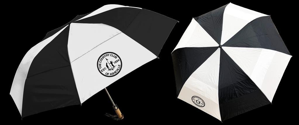 Coming in various sizes, these umbrellas are perfect for on and off the course