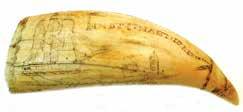 *69. 19TH CENTURY SCRIMSHAW CANE with a tapered whalebone shaft that is fitted with a protective metal tip at the bottom.