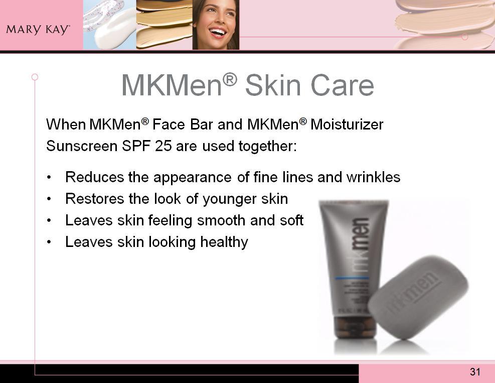 When MKMen Face Bar and MKMen Moisturizer Sunscreen SPF 25 are used together, the results are amazing!
