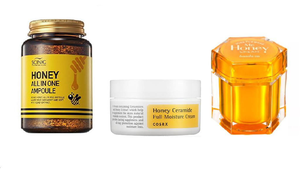 Honey A moisturizing ingredient with antibacterial and
