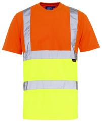 T-SHIRTS HI VIS T-SHIRT This 2 band & brace Hi Vis T-Shirt is one of our most popular hi-vis products.