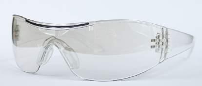 SAFETY GLASSES  Clear/Mercury coated