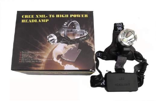 ROAD & VEHICLE SAFETY SLD3147 CREE RECHARGABLE HEAD
