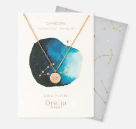 73 74 CONSTELLATIONS An engraved constellation necklace representing each sign of the zodiac, wear your own or give as the perfect personalised gift. Includes a gold foil zodiac envelope.