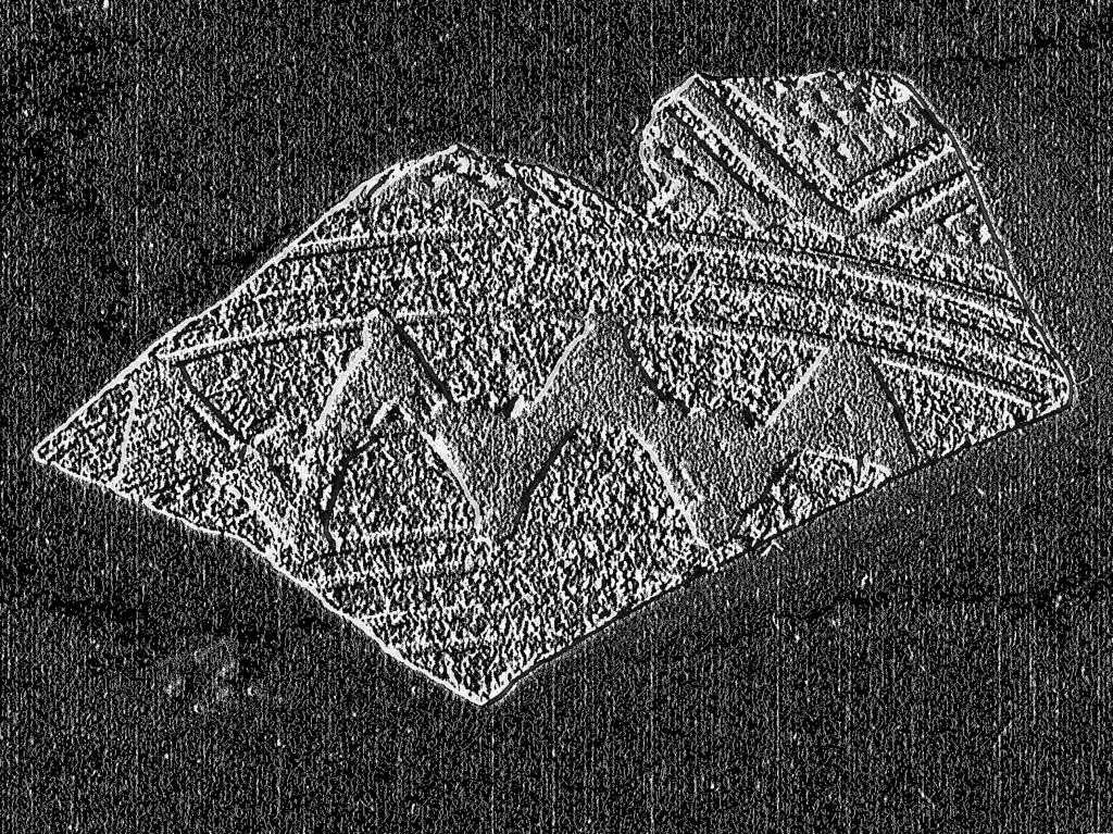 Greek Archaic Orientalising Pottery 27 Fig. 4. Fragments of the bird-bowl from Nemirovo. large barbarian settlement, situated on the left bank of the middle southern Bug.