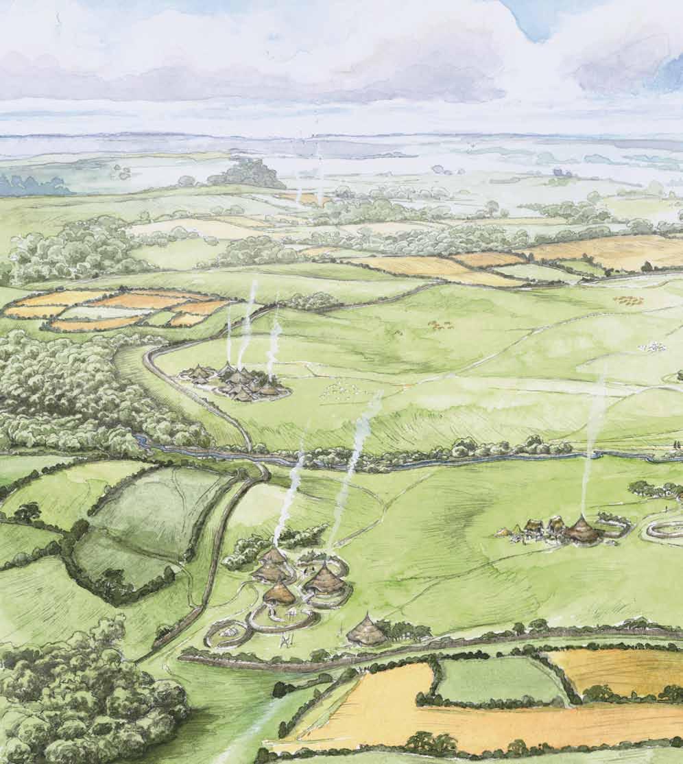 uncovered one of the largest Iron Age settlements in the country.