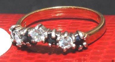 diamond and sapphire bracelet -