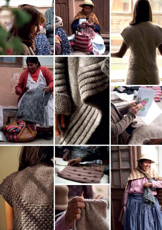 ELENA OF INKA TRENDS Elena began her company 25 years ago in Puno as a cooperative with a small group of women. When that company closed many of their customers were left without a manufacturer.