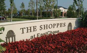 The Shoppes at EastChase Total Size: 733,178 sq. ft. shoppes ANCHORS: RESTAURANTS: Dillard s (157,339 sq. ft.) Earth Fare Organic Grocer (25,980 sq.