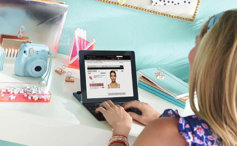 Now you can shop ANYWHERE, ANYTIME! SAY HELLO TO PERSONAL WEBSITES Our fast and convenient way for you to order online directly through your Mary Kay Beauty Consultant.