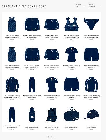 7. Competition apparel for track & field includes several choices for men /boys and women/ girls. Please note the garment labelled Men s tights is in fact men s bike pants.