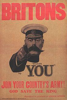 ABOVE IS LORD KITCHENER