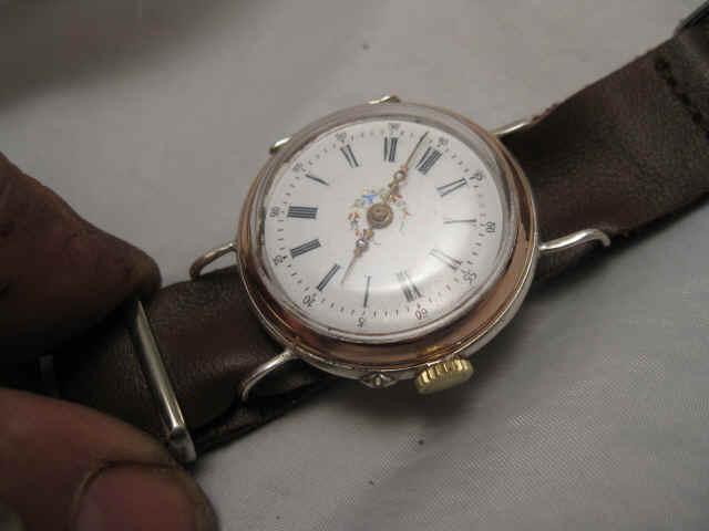 Utilizing A Longines T986 Silver Cased Pocket Watch/Stop Watch Combine.