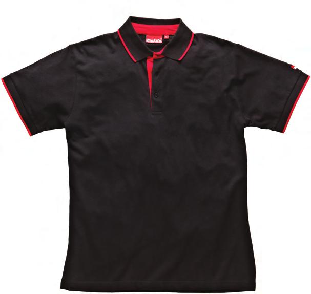 Available from March MForce Polo Shirt Smart contrast tipped collar and Hem. 3-button fastened placket.