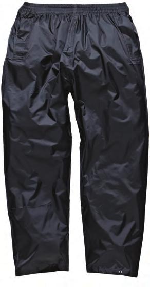 Trousers elasticated waist, two access pockets and stud