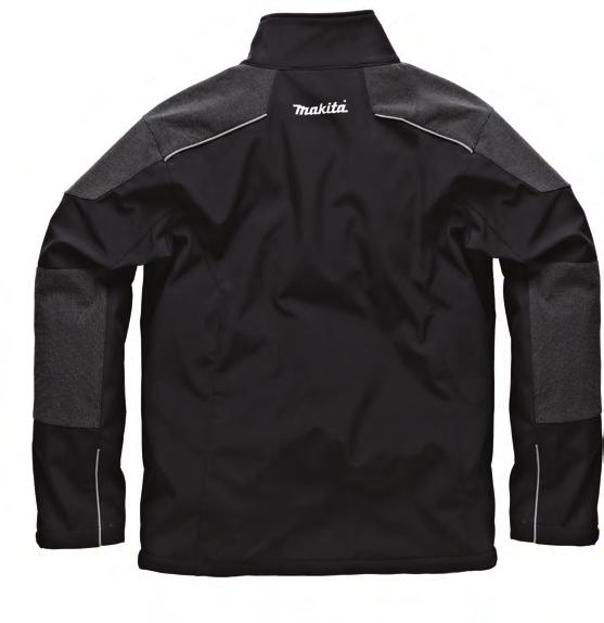 Available from March Makforce Jacket Softshell jacket with contrast panels. Waterproof zips throughout.