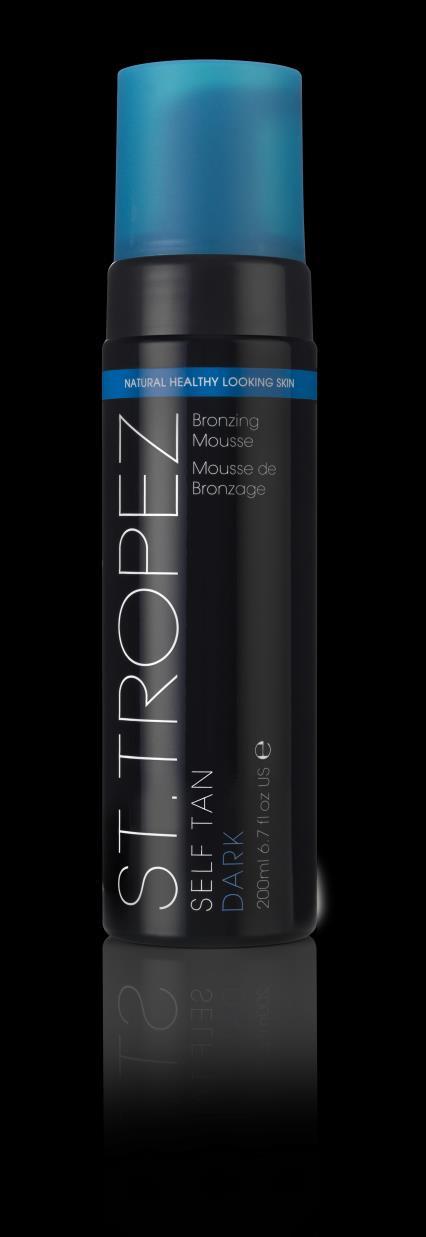 SELF TAN DARK BRONZING MOUSSE ACHIEVE DEEPER NATURAL HEALTHY LOOKING SKIN WITH OUR EASY TO APPLY, QUICK DRYING, LIGHTWEIGHT MOUSSE WITH NO SELF TAN SMELL.