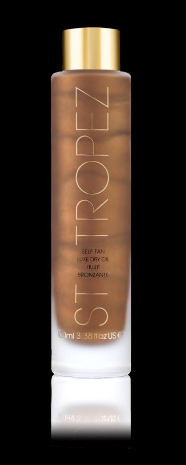 SELF TAN LUXE DRY OIL Our most luxurious tan yet, for the ultimate natural looking golden glow that lasts for days.