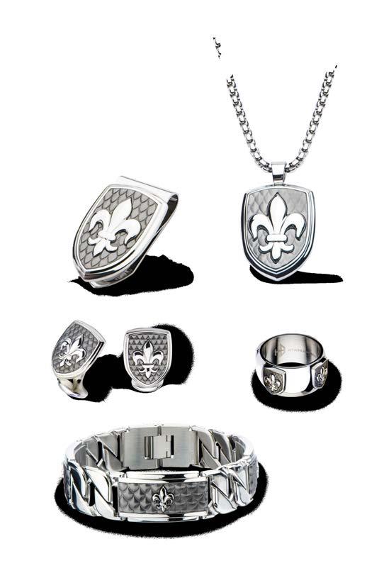 FRENCH QUARTER Powerful heraldic aesthetic merged with modern craftsmanship, the French Quarter Collection offers deep meaning with its