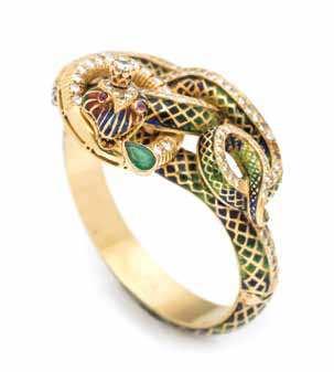 244 245 243 243* a 18 Karat Yellow Gold and Lapis Lazuli Watch/Ring, chopard, 14.