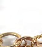 6 gms 200-250 518 An 18ct gold hollow articulated link curblink bracelet, 7.