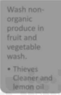 fruit and vegetable wash.