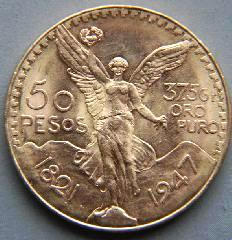 7 624 625 626 627 1955 Dominican Republic 30 pesos gold coin, approx. 29.5 1967 British gold coin, approx. 8.1 1967 Canadian 20$ gold coin.