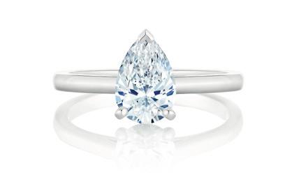SOLITAIRE RING Some say an individual chooses their perfect diamond based on