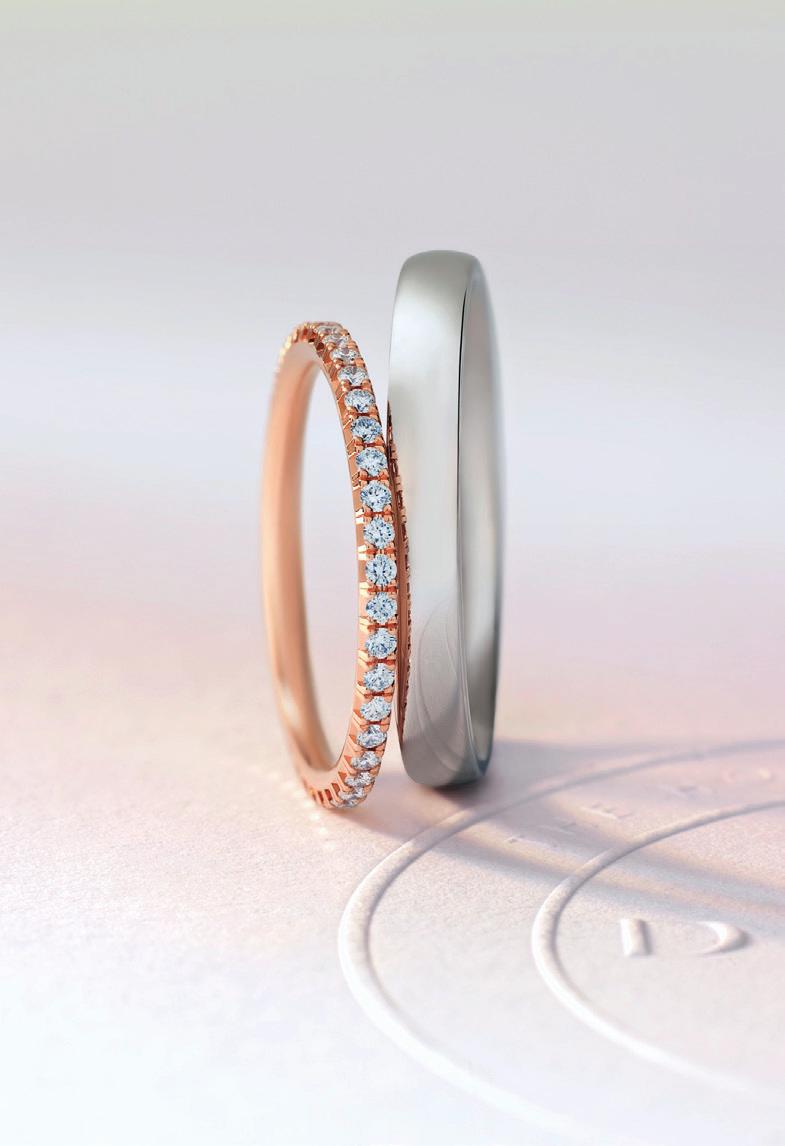 A LIFETIME SHARED Celebrate the start of a journey together The perfect circle is a timeless symbol of pure love.