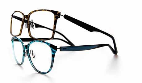 Aspire is: Lightweight Durable Comfortable Hypoallergenic Extremely flexible Stylish Design details: Incredibly lightweight - almost 50% lighter than a regular plastic frame Post modern eye shapes 22