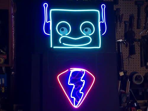 Neon LED Signs Created by John Park