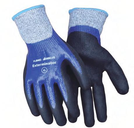 shell Improved breathability & extra grip Withstand oil and grease in industrial use Ultra flexibility and dexterity Color coded cuff binding Size XS -