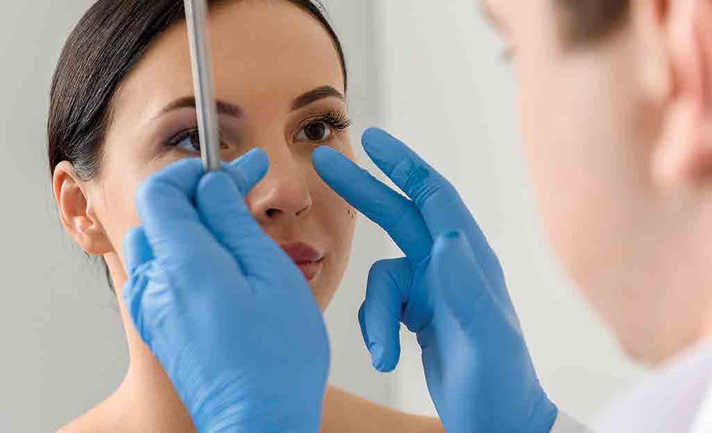 RECONSTRUCTIVE SURGERY BLOCKED TEAR DUCTS Normally, tears drain away from the eye through the tear duct (also called nasolacrimal duct). If the duct is too narrow or becomes blocked (e.g. through swelling or inflammation), the tears build-up and eventually flow down onto the face.