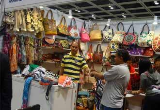 fair report The India Pavilion had steady stream of trade visitors on all