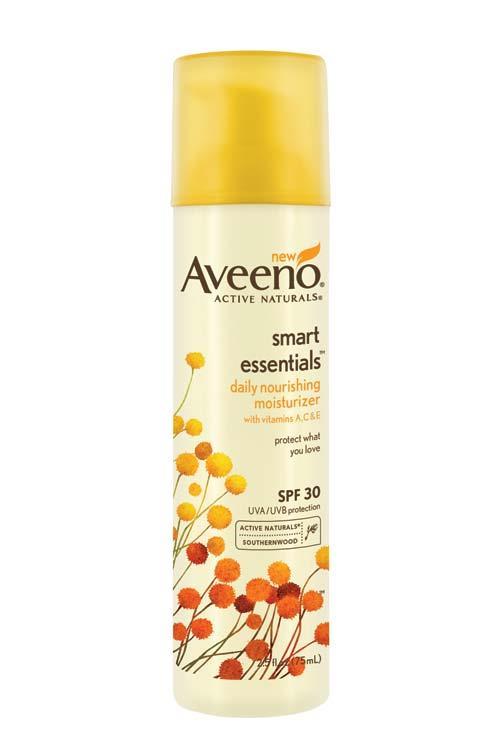 Aveeno: Smart Essentials Daily Nourishing Moisturizer Product Description: Discover nature's secret for truly great, healthy-looking skin.