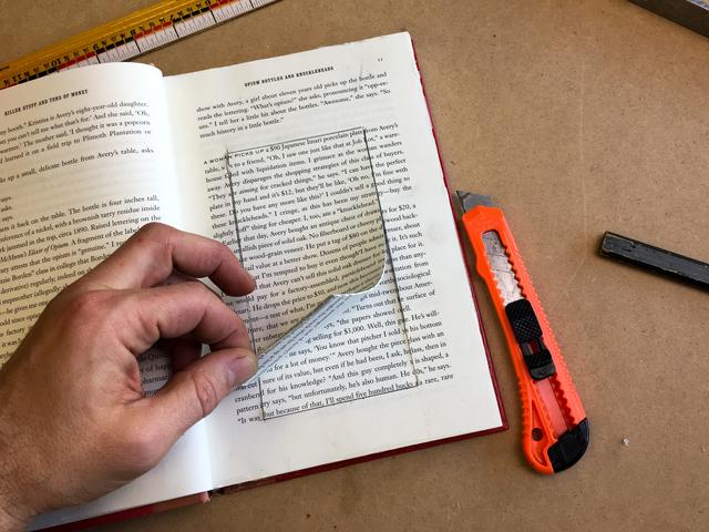 Avoid pulling the paper out if it is stuck at a corner, and instead cut with