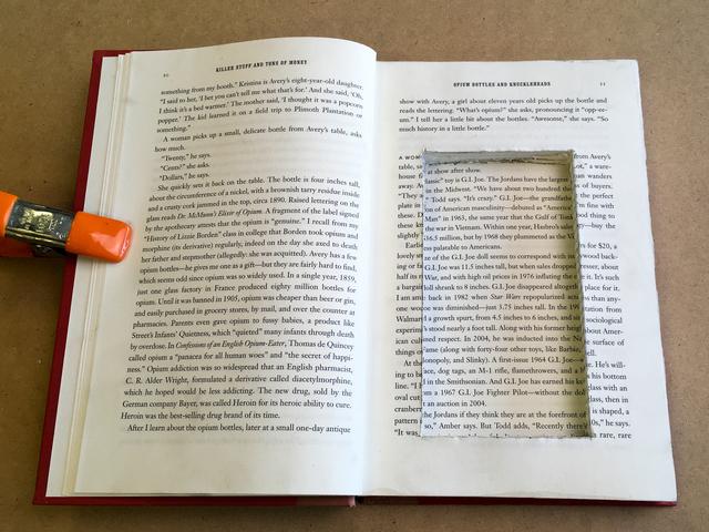 If you know of a specific object you'll be hiding in your book safe, make sure to test its