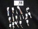 17 x ASSORTED SPORTING CHARMS, CRICKET BAT, TENNIS