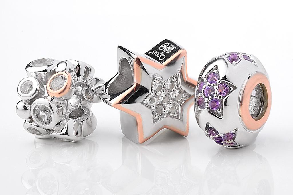Clogau Gemstones Throughout our collections we use only the finest metals, gems and stones.