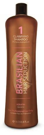 BRASILIAN HAIR SEDUCTION BRASILIAN HAIR SEDUCTION KERATIN TREATMENT: announcing a new keratin smoothing treatment Imported from Brazil, BRASILIAN HAIR SEDUCTION contains the latest technology to