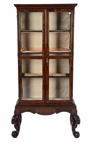 000 Lot 737 Queen Anne style walnut and