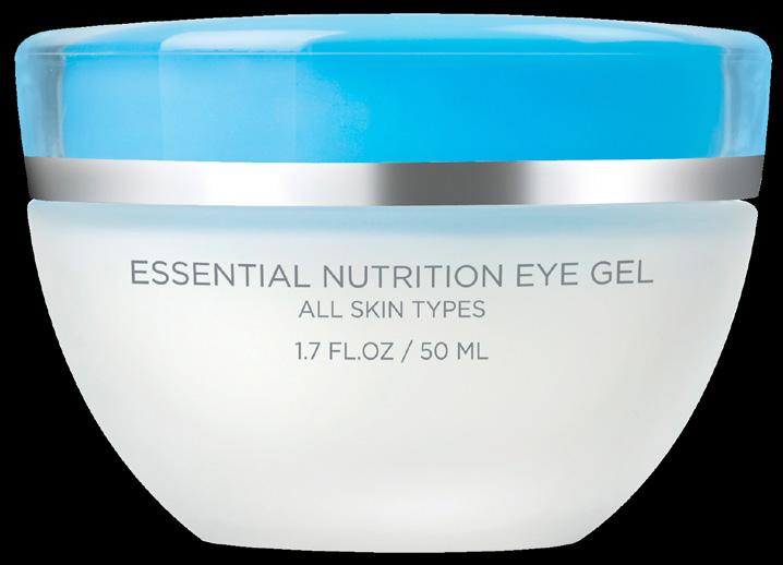 ESSENTIAL NUTRITION EYE GEL A lightweight gel that helps nourishes and protects the thin and gentle skin around the eye.