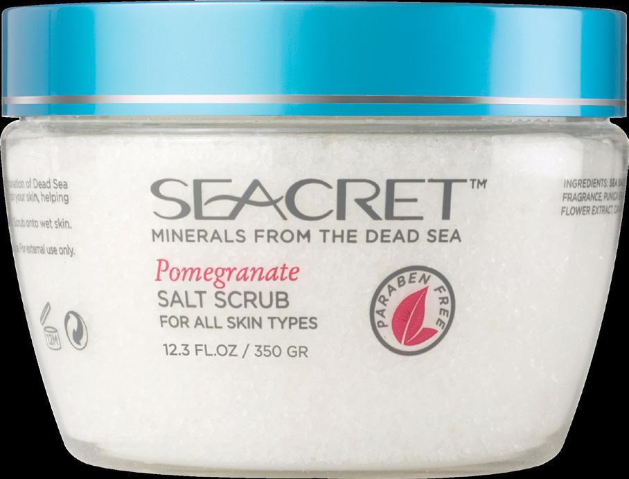 SALT & OIL SCRUB Help hydrate and exfoliate with this powerful scrub that